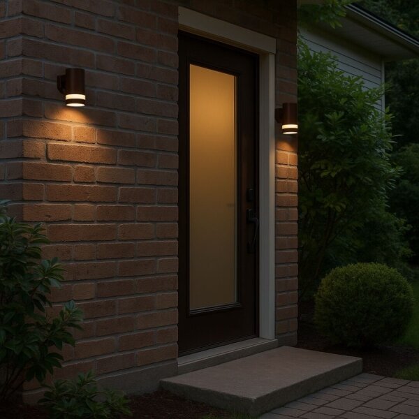 Rabalux 77211 - LED Vonkajšie nástenné svietidlo URFA LINE LED/9W/230V IP65 hnedá