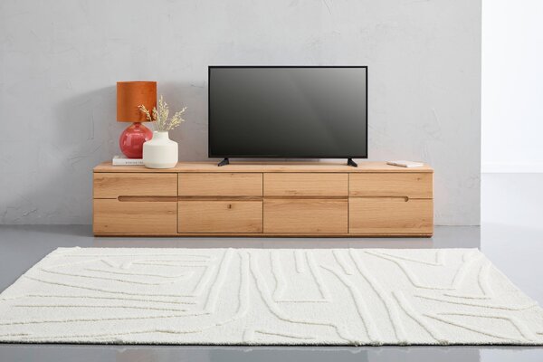 NÍZKA KOMODA, dub, prírodná farba, 200/40/40 cm MID.YOU - Online Only drobný nábytok, Online Only