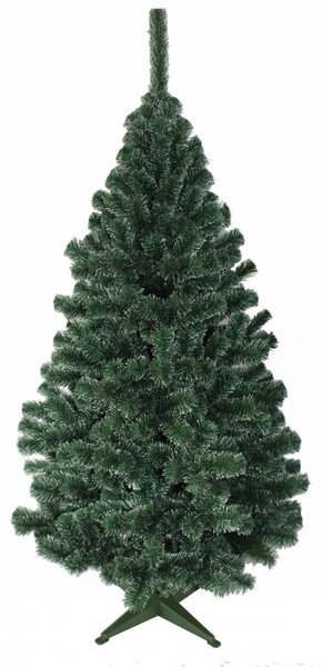 JAKS Vianočný stromček jedľa lux zeleno biela 100 cm