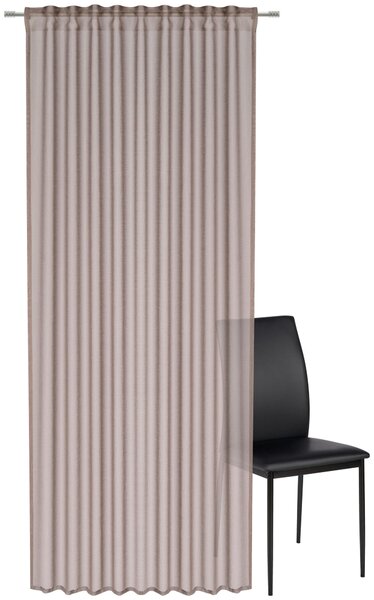 HOTOVÝ ZÁVES, priehľadné, 140/245 cm Boxxx - Záclony & závesy