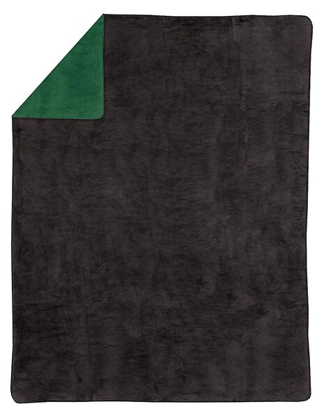 Deka Cotton Cloud 150x200 cm tmavo - zelená/grafitová