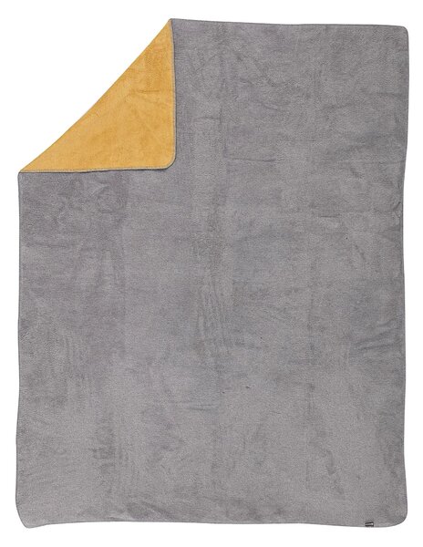Deka Cotton Cloud 150x200 cm horčicvo - šedá