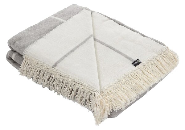 Deka Cotton Cloud 150x200 cm šedá - ecru