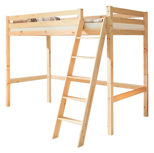 VYVÝŠENÁ POSTEĽ, 90/200 cm farba borovice MID.YOU - Detské izby, Online Only
