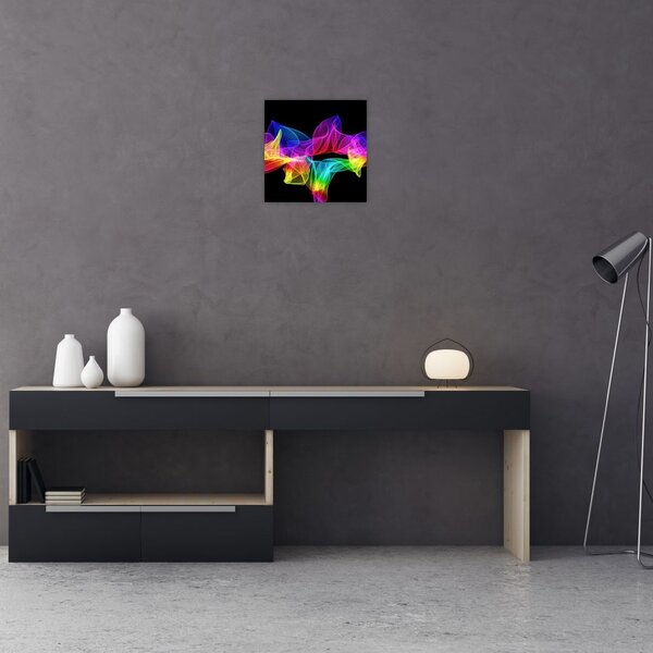 Farebný obraz s mobilným telefónom (Obraz 30x30cm)
