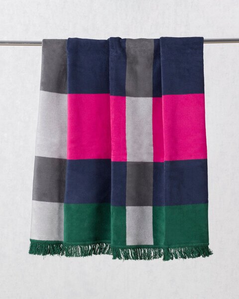Deka Cosy Home 150x200cm Leaf&Fuchsia