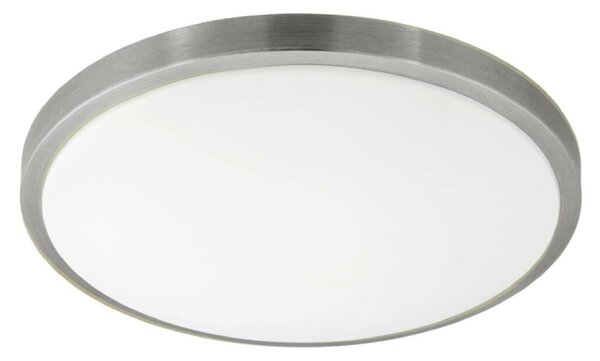 Stropné LED svietidlo Eglo Competa 96034 / 20 W / Ø 43 cm / strieborná