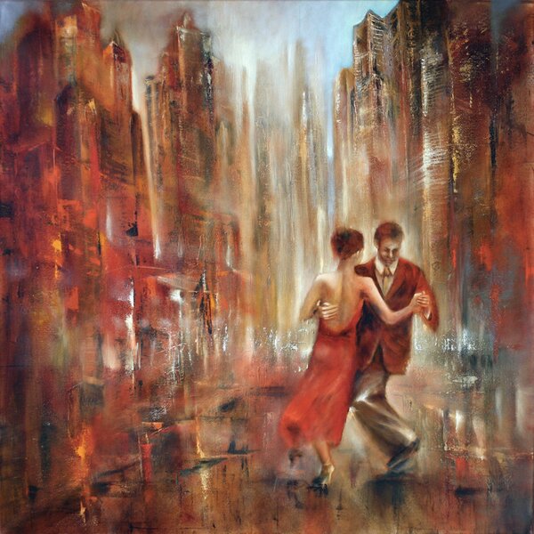 Ilustrácia Tango, Annette Schmucker, (40 x 40 cm)
