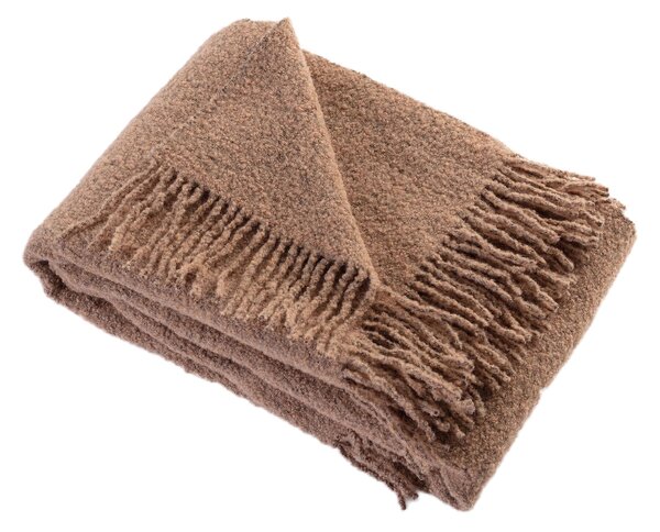 Boucle deka 140x200cm ťavia