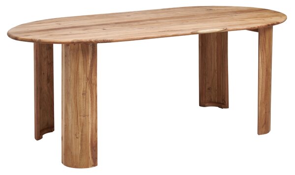 JEDÁLENSKÝ STÔL, akácia, prírodná farba, 208/100/76 cm P & B - Online Only jedálne, Online Only