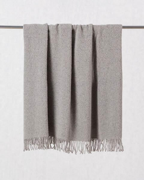 Deka Boucle 140x200cm silver grey