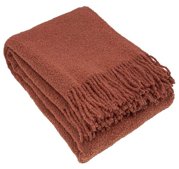 Deka Boucle 140x200cm cinnamon