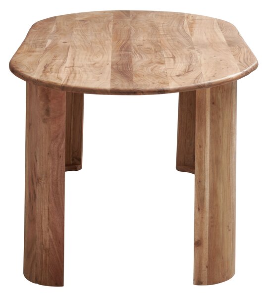 JEDÁLENSKÝ STÔL, akácia, prírodná farba, 208/100/76 cm P & B - Online Only jedálne, Online Only