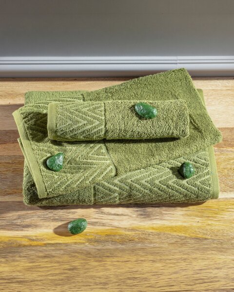 Sada froté uterákov 3 ks. moss green