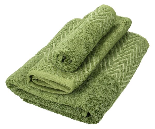 Sada froté uterákov 3 ks. moss green