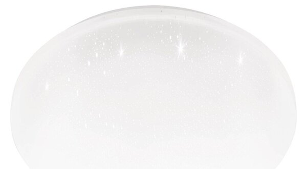 Stropné svietidlo Eglo Frania 900363 / ⌀ 31 cm / 18 W / hviezdicový efekt / 4000K / biela