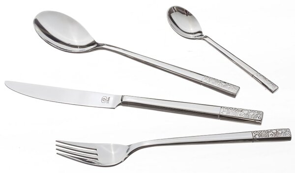 Príbor Fiori Platinum pre 6 osôb (24 dielny)