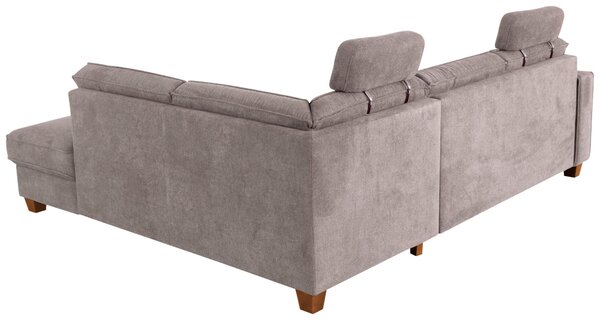 ROHOVÁ SEDAČKA, textil, taupe Sit & More - Sedačky, Online Only