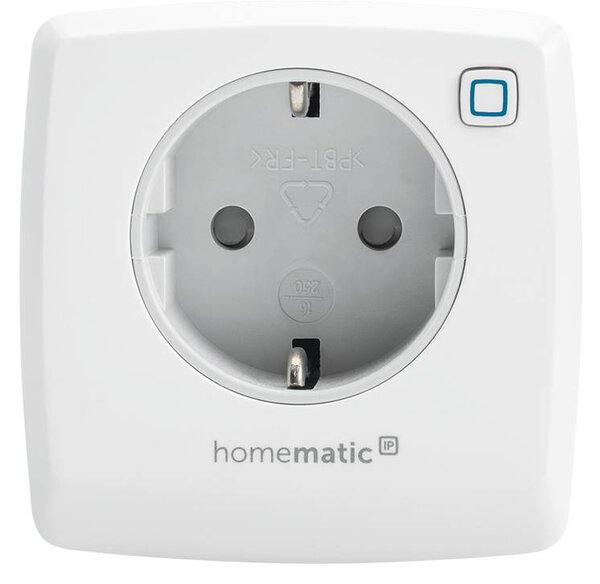 Inteligentná zásuvka Homematic HMIP-PS-2 / max. 3680 W / biela