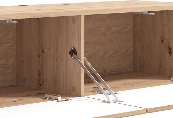 STOJAN NA TV, dub artisan, 128/32/42 cm Xora - TV nábytok