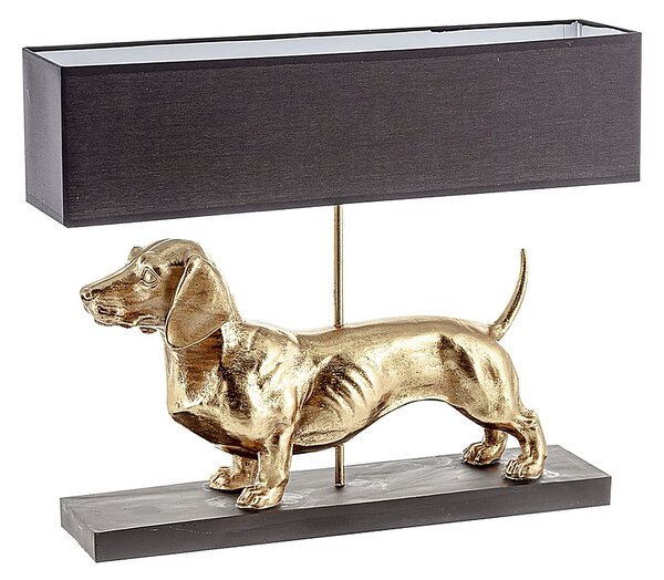 Stolná lampa Gold Dog 48cm