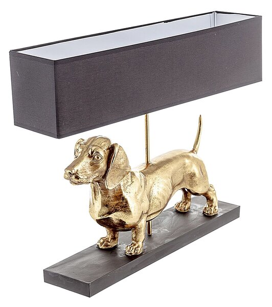 Stolná lampa Gold Dog 48cm