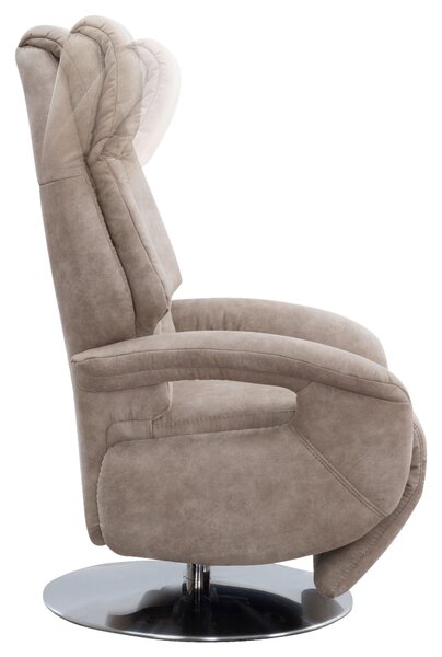 RELAXAČNÉ KRESLO, textil, béžová Sit & More - Online Only obývacie izby, Online Only