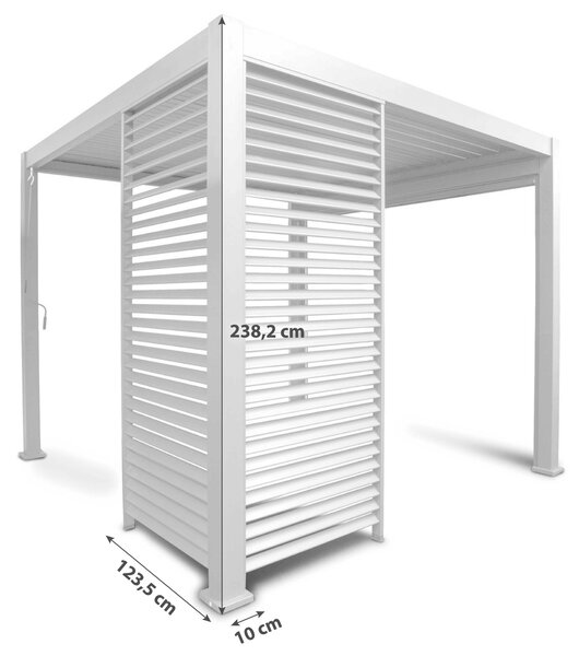 BOČNÁ STENA PERGOLY velikost: 123,5/240/10 cm Gardenson - Online Only záhrada, Online Only