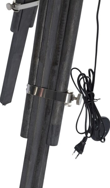Stojacia lampa Graphite Blossom 155cm
