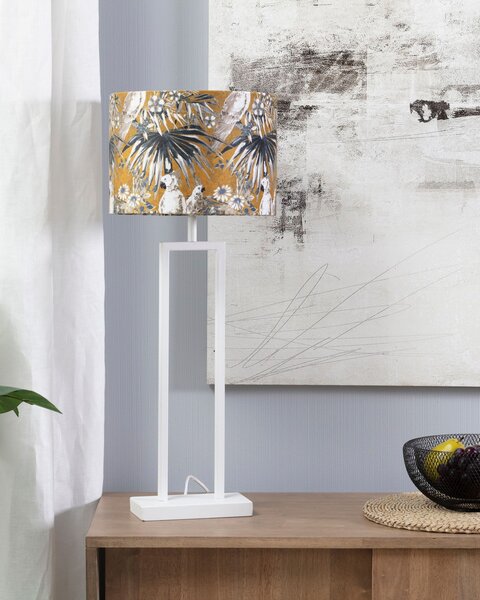 Stolová lampa White Parot 78cm