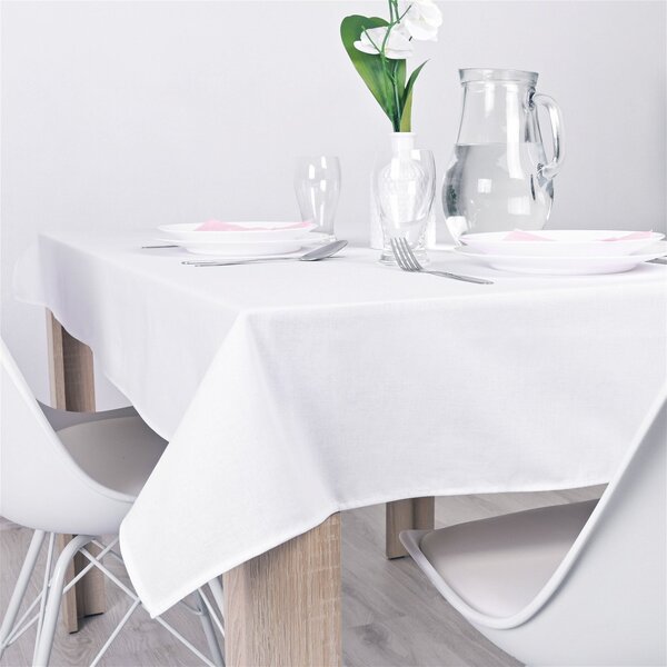 Obrus na stôl biely Classic 140x120 cm EMI