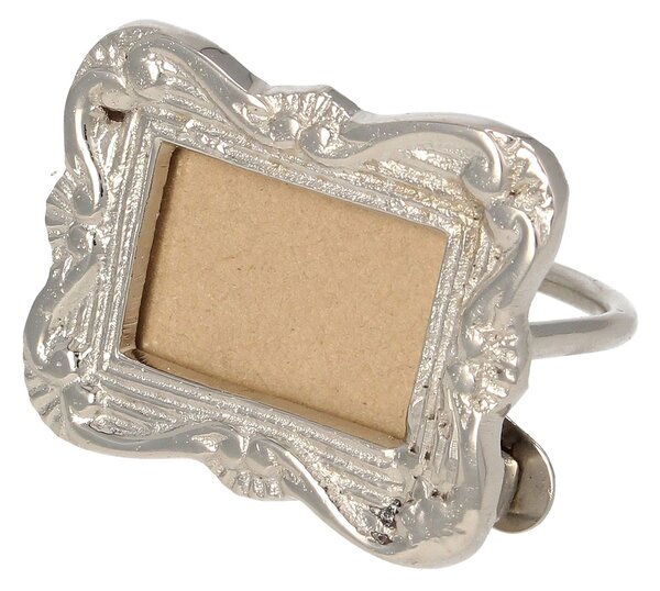 Krúžok na obrúsok Silver Frame