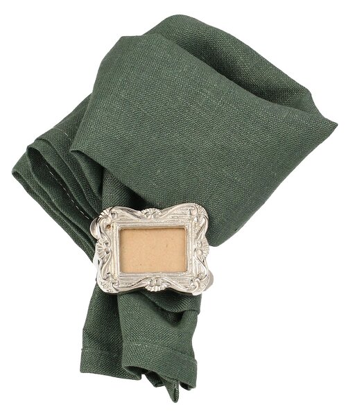 Krúžok na obrúsok Silver Frame