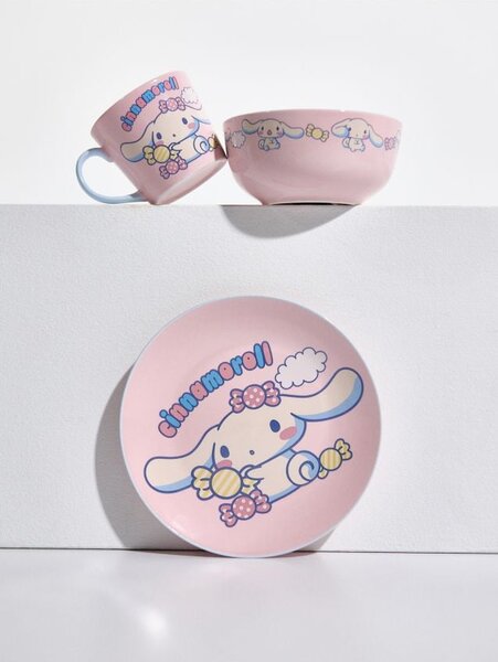 Sinsay - Keramický tanier Cinnamoroll - viacfarebná