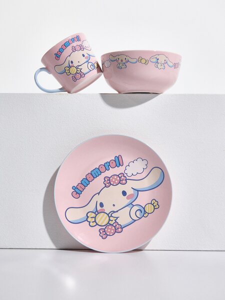 Sinsay - Keramický tanier Cinnamoroll - viacfarebná