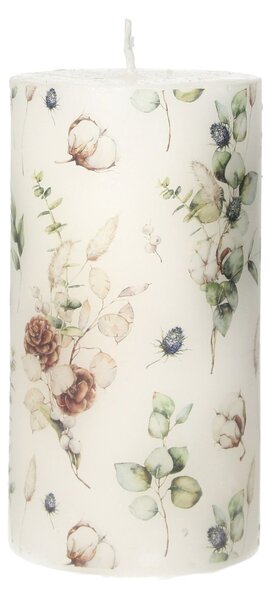 Sviečka Bianca 13cm flowers