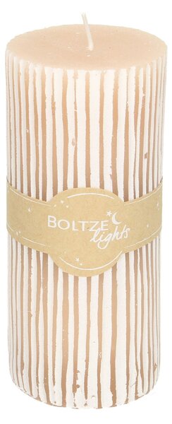 Sviečka Renee 15cm beige
