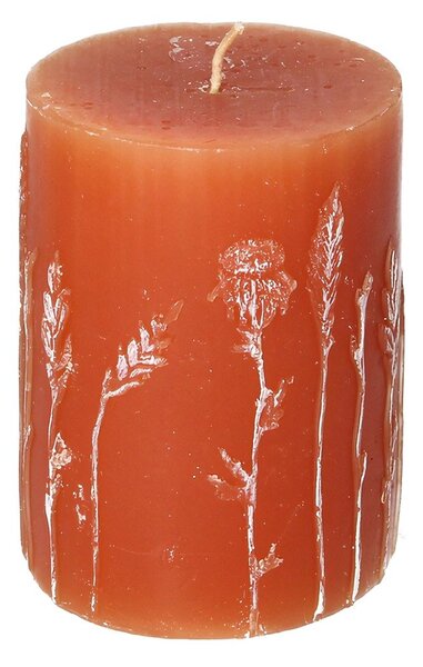 Sviečka Giulia 9cm orange