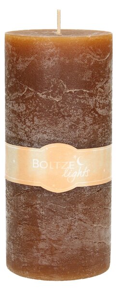 Sviečka Lea 20cm brown