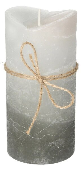 Sviečka Dorotea 15 cm dark grey cristal
