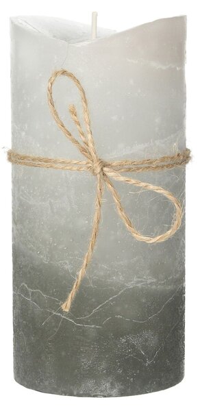 Sviečka Dorotea 15 cm dark grey cristal