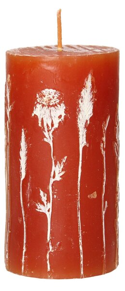 Sviečka Giulia 13cm orange