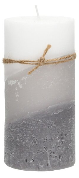 Sviečka Lucia 14cm marble grey