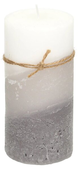 Sviečka Lucia 14cm marble grey