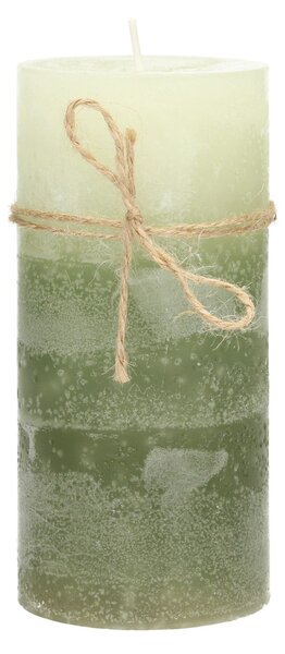 Sviečka Silvia 14cm green