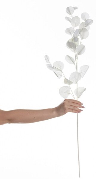 Eukalyptová vetvička 90cm white