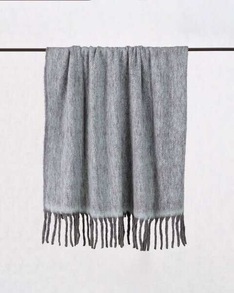 Deka Cozy 130x170cm grey-mint