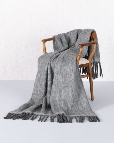 Deka Cozy 130x170cm grey-mint