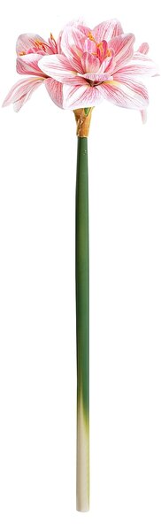 Umelá kvetina Amarylis 62 cm pink