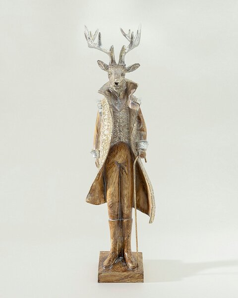 Dekoratívna figúrka Gentleman Deer 30x9x69 cm